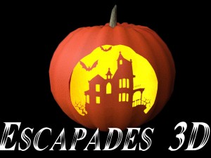 22 carved pumpkin models for halloween 3Dモデル