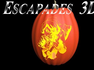 22 carved pumpkin models for halloween 3Dモデル