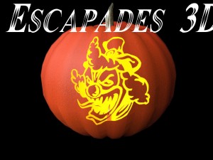 22 carved pumpkin models for halloween 3Dモデル
