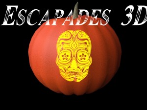 22 carved pumpkin models for halloween 3Dモデル