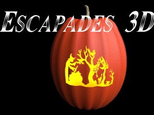 22 carved pumpkin models for halloween 3Dモデル