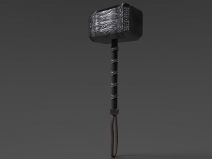 viking - nordic war hammer 3D-Modell