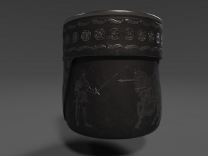 skull mug 3D Model