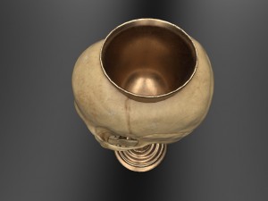 skull chalice Modelo 3D