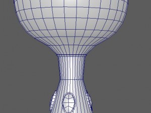 jeweled wine chalice - grail 3D 모델