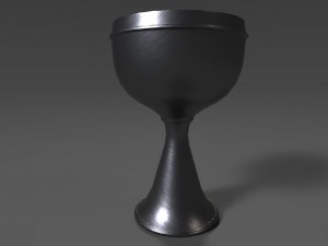 medieval table settings 3D Model