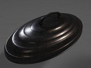 medieval table settings 3D Model
