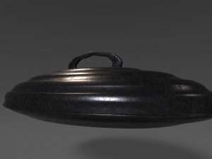 medieval table settings 3D Model