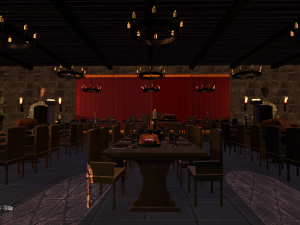 medieval candle chandelier Modèle 3D