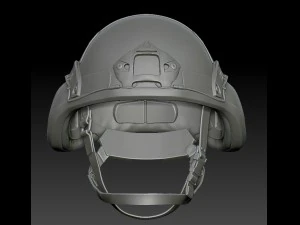 casco militar Modelo 3D