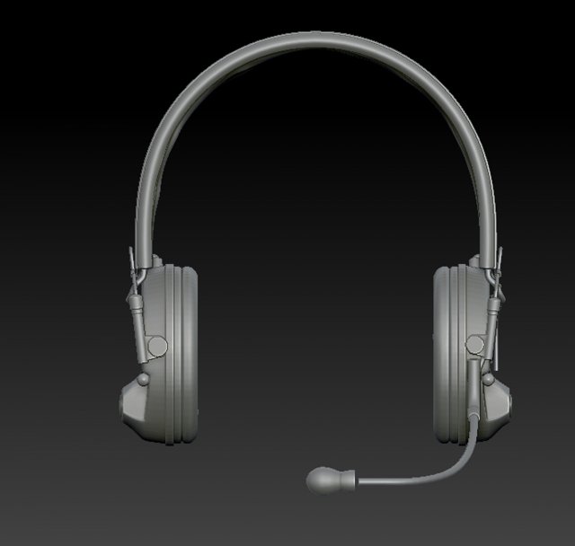 militaryheadsets Modèle 3D .c4d .max .obj .3ds .fbx .stl .blend 
