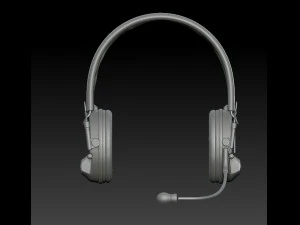 fones de ouvido militares Modelo 3D