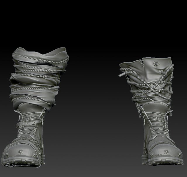 crazyboots 3D मॉडल .c4d .max .obj .3ds .fbx .stl .blend 