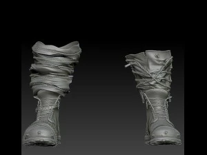Crazyboots Modello 3D