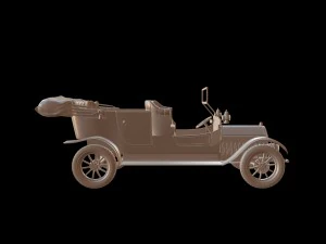 cadillac 1910 model 30 3D Model