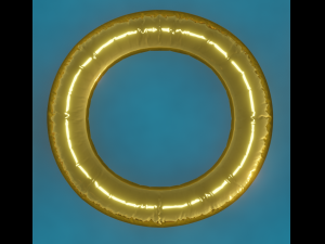 Balloons Alphabet Model 3D