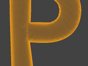 Balloons Alphabet Model 3D