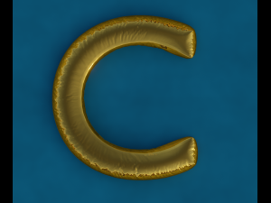 Balloons Alphabet Model 3D