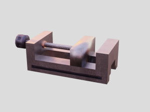 Machine vise Model 3D