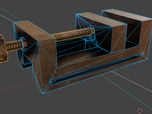 Machine vise Model 3D