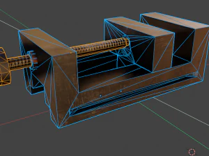 Machine vise 3D Model