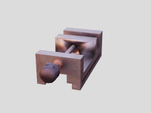Machine vise Model 3D