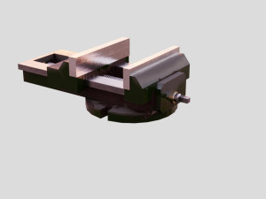Machine vise 3D Модель