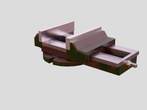 Machine vise 3D Модель
