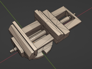 Machine vise 3D Модель