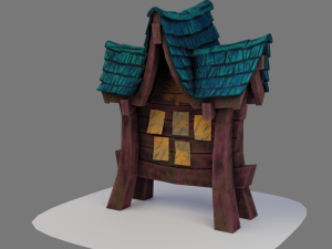 Welcome sign in Park 3D 模型