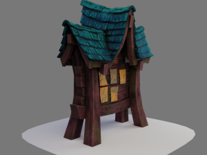 Welcome sign in Park 3D 模型
