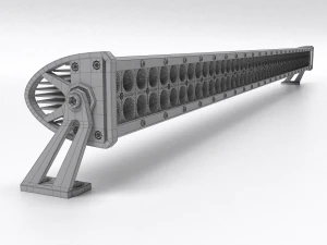 led bar 50 inch 3D Model