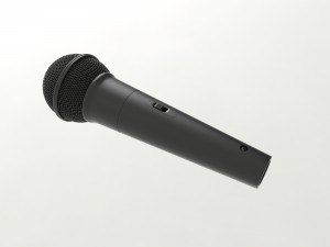 microphone Modèle 3D