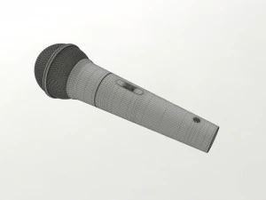 microphone 3D Model