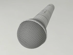 microphone 3D Model