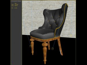 classic chair 3D 模型