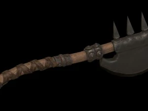 axe battle 3D Model