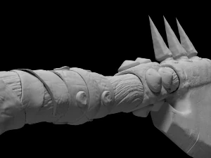 axe battle 3D Model