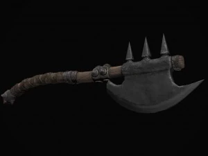 axe battle 3D Model