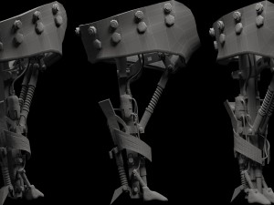 cybernetic boar 3D 模型