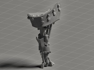 cybernetic boar 3D 模型