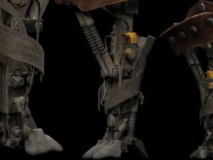 javali cibern&eacute;tico Modelo 3D