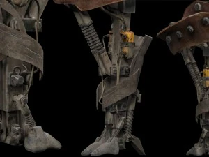 javali cibern&eacute;tico Modelo 3D