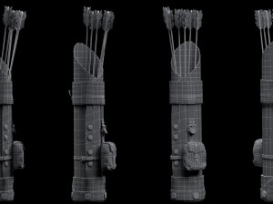 cybernetic boar 3D 模型