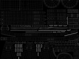 javali cibern&eacute;tico Modelo 3D