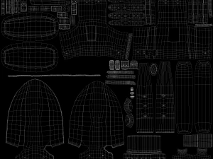 javali cibern&eacute;tico Modelo 3D