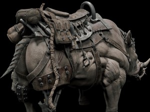 cybernetic boar 3D-Modell