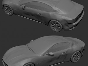 maserati gt Modèle 3D