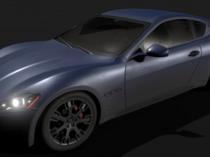 maserati gt Modèle 3D
