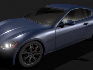 maserati gt Modèle 3D